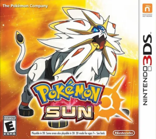 Pokemon Sun (Taiwan) (En,Ja,Fr,De,Es,It,Zh-Hant,Zh-Hans,Ko)